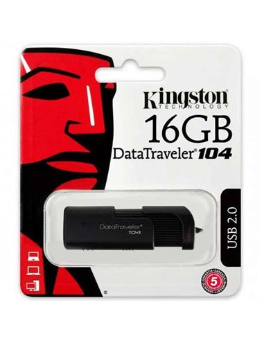 MEM. USB 16GB 2.0 KINGSTON DT104