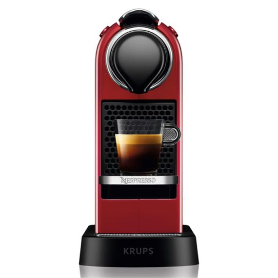 Krups XN7415ECO Cafetera Nespresso Citiz Rojo