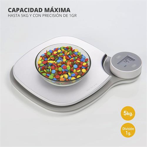 TM Báscula Cocina 5Kg Sin Pilas (TMPBS040)