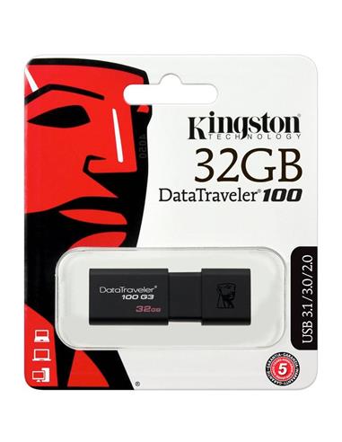 MEM. USB 32GB 3.0 KINGSTON DT100