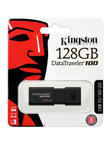 MEM. USB 128GB 3.0 KINGSTON DT100