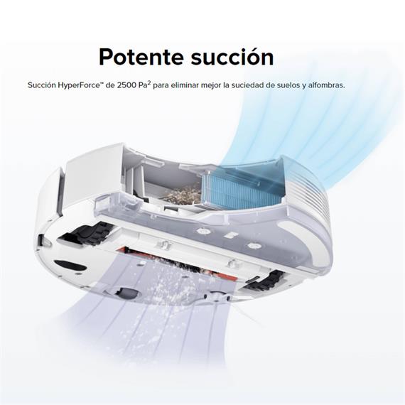 Roborock E5 Blanco Robot Aspirador