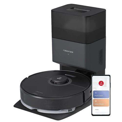 Roborock Q7 Max Plus Robot Aspirador con fregado y Base  Negro