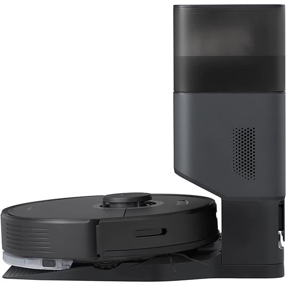 Roborock Q7 Plus Robot aspirador con fregado y Base Negro