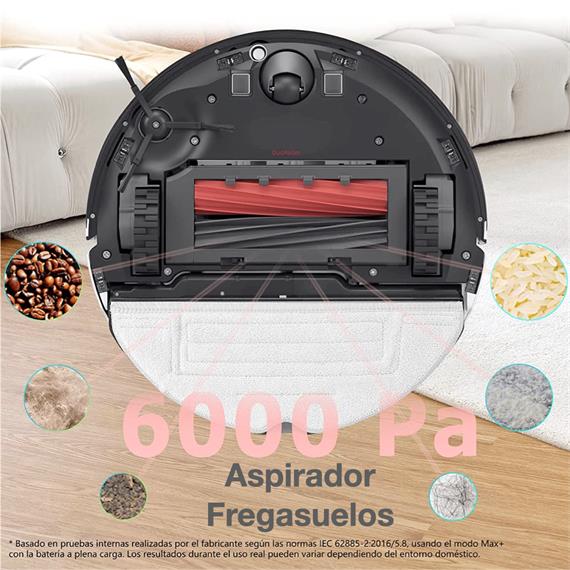 Roborock S8 Robot Aspirador y Fregasuelos Blanco