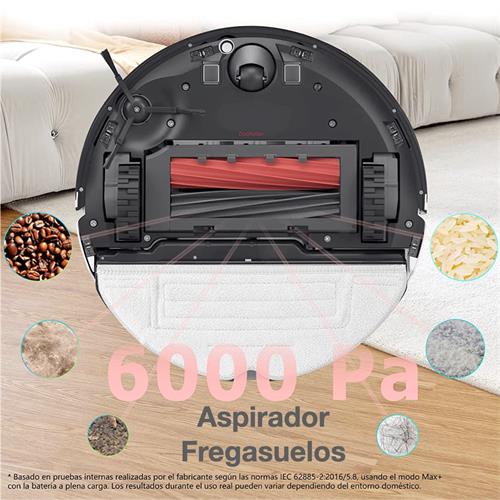 Roborock S8 Robot Aspirador y Fregasuelos Blanco