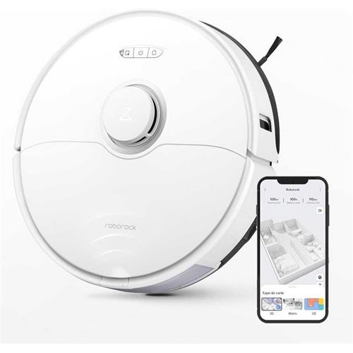 Roborock S8 Robot Aspirador y Fregasuelos Blanco