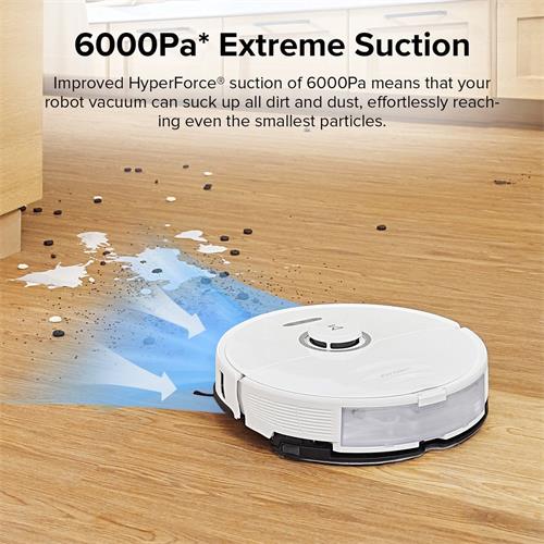 Roborock S8 Robot Aspirador y Fregasuelos Blanco
