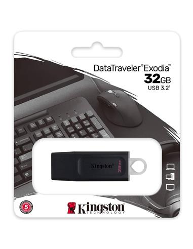 Mem. USB 32GB 3.2 Kingston Datatraveler Exodia