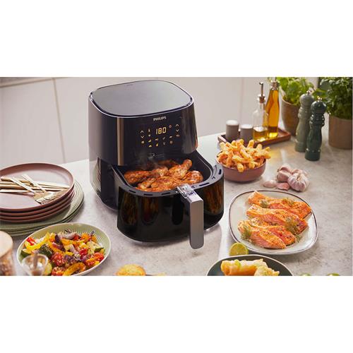 Philips HD9280/90 Freidora Aire Sin Aceite XL 6.2L Negro
