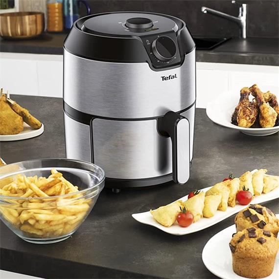 Tefal EY201D15 Freidora de aire sin aceite Classic 4.2L Inox