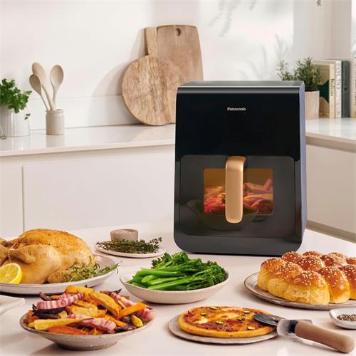 Panasonic NF-CC600AXE Freidora de Aire con Vapor, 6 Litros, Digital, Luz