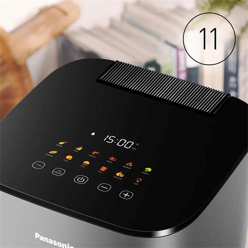 Panasonic NF-CC500SXE Freidora de Aire con Vapor, 5 Litros, Digital, Luz