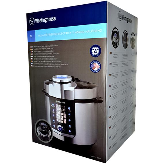 Westinghouse WKCPPC100SP Olla eléctrica de cocción lenta de 6L 1000W