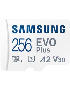 Mem. Micro SDXC 256GB Samsung Evo Plus U3 A2 130mb/s + Adaptador