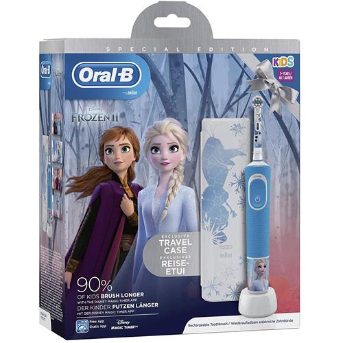 Braun Oral-B Frozen II Kids Cepillo Eléctrico (D100.413.2KX)