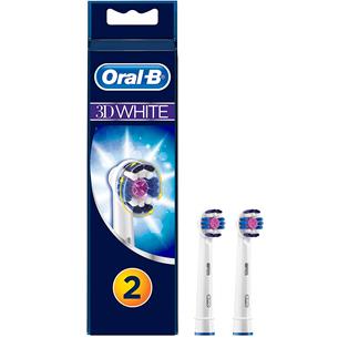 Braun Oral-B 2 Cabezales de Recambio 3D White (EB18PRB-2)