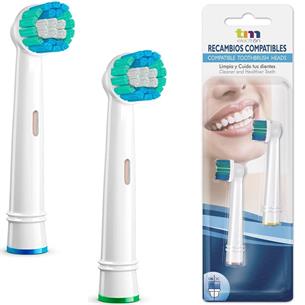 TM 2 Cabezales de Recambio Compatible Oral B (TMBH112)
