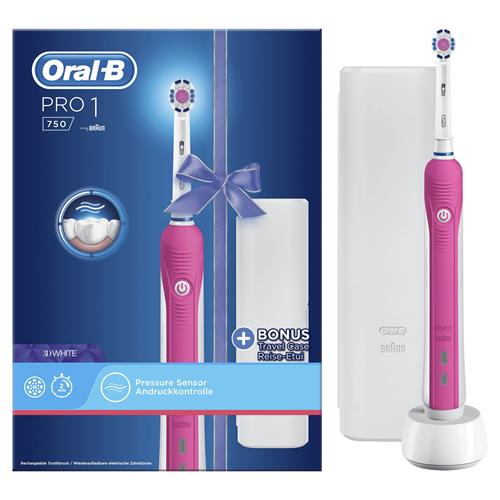 Braun Oral-B Cepillo Dientes Pro 750 Rosa (D16.513.UX)