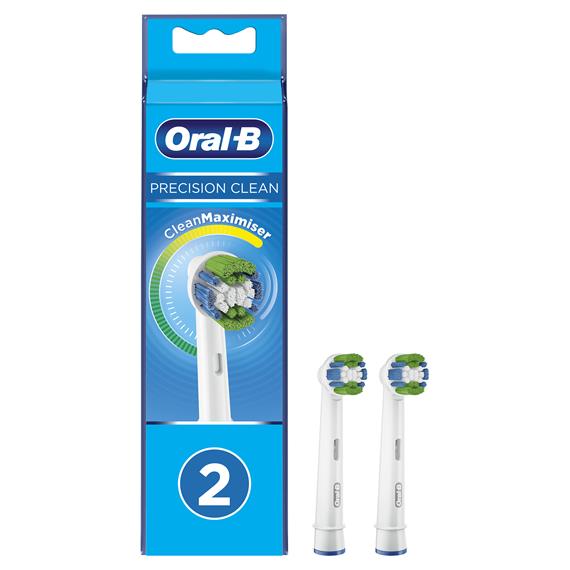 Braun Oral-B 2 Cabezales de Recambio Precision Clean (EB20RB-2)