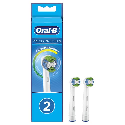 Braun Oral-B 2 Cabezales de Recambio Precision Clean (EB20RB-2)