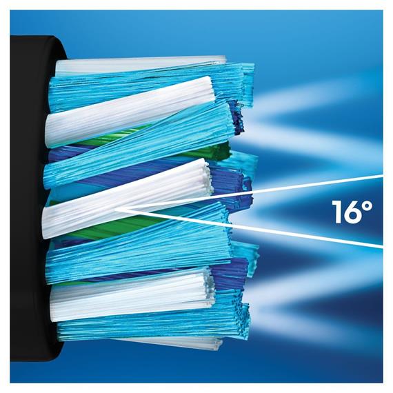 Braun Oral-B 2 Cabezales de Recambio Cross Action Black Edition (EB50BRB-2)