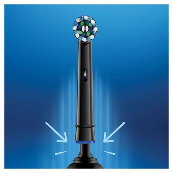 Braun Oral-B 2 Cabezales de Recambio Cross Action Black Edition (EB50BRB-2)