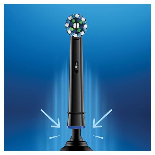 Braun Oral-B 2 Cabezales de Recambio Cross Action Black Edition (EB50BRB-2)