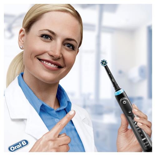 Braun Oral-B 2 Cabezales de Recambio Cross Action Black Edition (EB50BRB-2)
