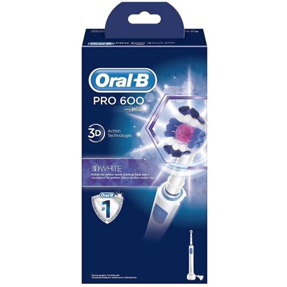 Braun Oral-B Cepillo 3D Pro 600 White & Clean (D16.513)