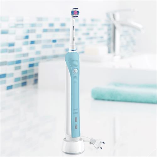 Braun Oral-B Cepillo Pro770 3D White + 2 Cabezales (D16.524.1U)
