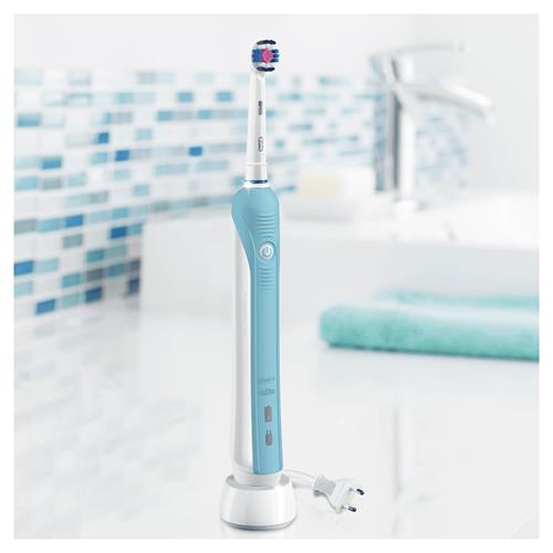 Braun Oral-B Cepillo Pro770 3D White + 2 Cabezales (D16.524.1U)