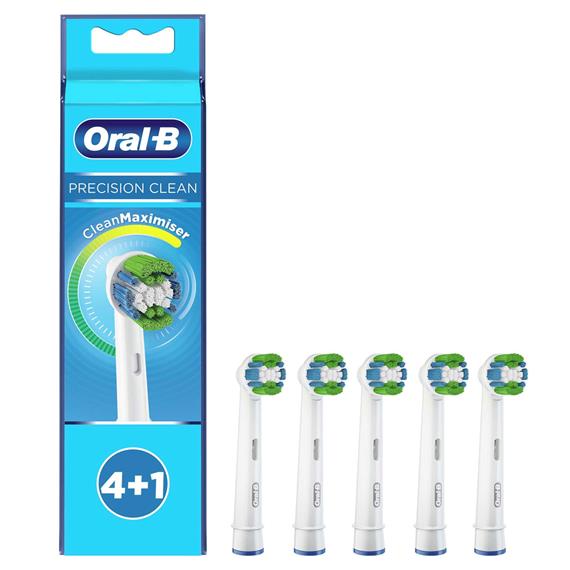 Braun Oral-B 4+1Extra Cabezales de Recambio Precision Clean (EB20RB-4+1)