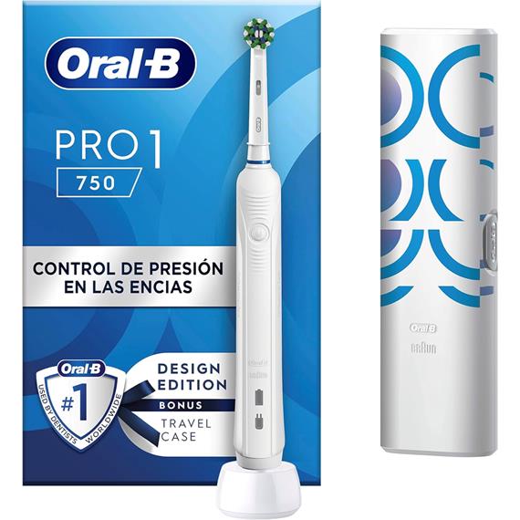Braun Oral-B Cepillo PRO 1 750 Con funda de Viaje (D16.513.1UX)