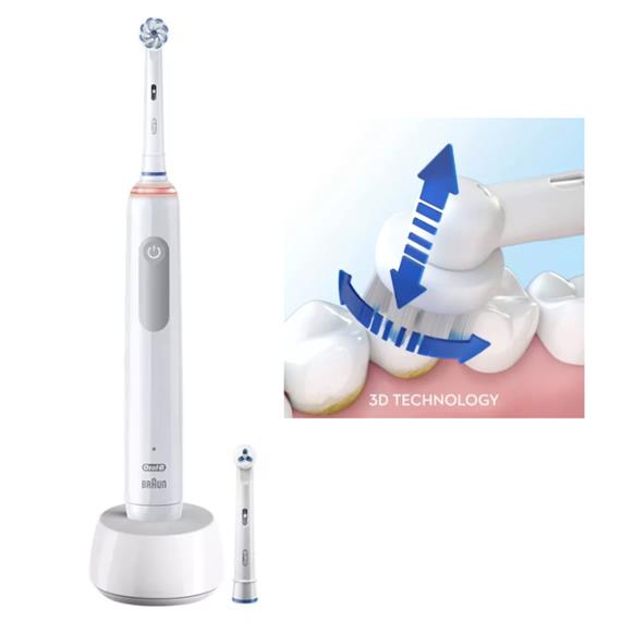 Braun Oral-B Cepillo Profesional 3 Clean & Protect Blanco (D505.523.3)