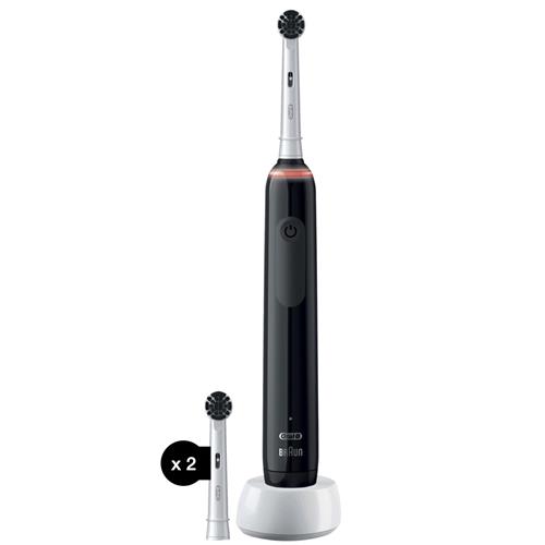 Braun Oral-B Cepillo Pro 3 3000 Charcoal+ 2 Recambios  (D505.523.3)