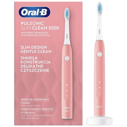 Braun Oral-B Pulsonic Slim Clean 2000 Rosa (S111.513.2)