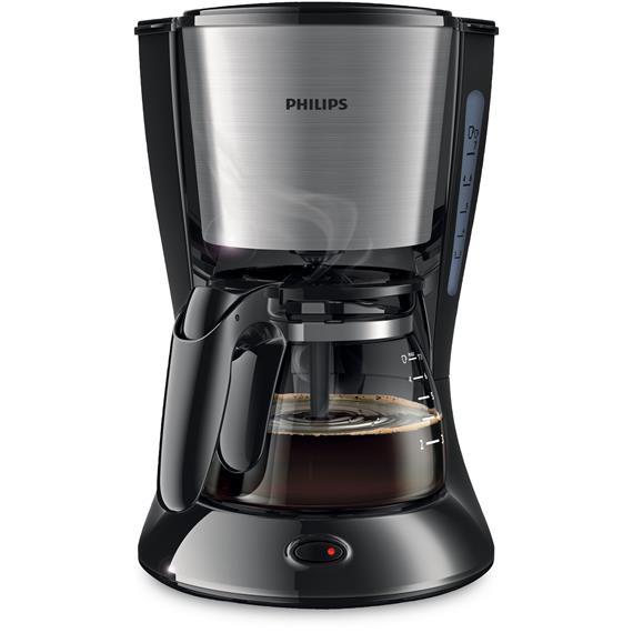 Philips HD7435/20 Cafetera 2-7 Tazas Negra