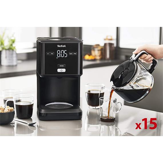 Tefal CM600810 Cafetera Filtro Smart Light