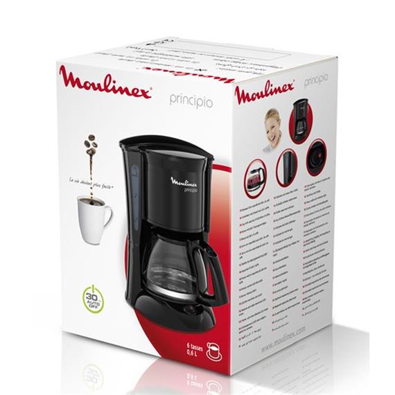 Moulinex FG152832 Cafetera Goteo 6 Tazas
