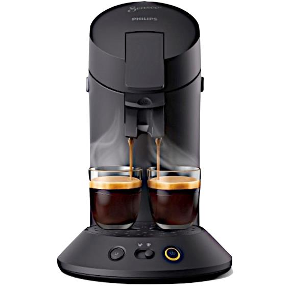 Philips CSA210/61 Original Plus Cafetera Cápsulas Negra