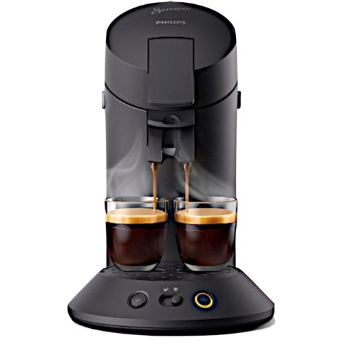 Philips CSA210/61 Original Plus Cafetera Cápsulas Negra