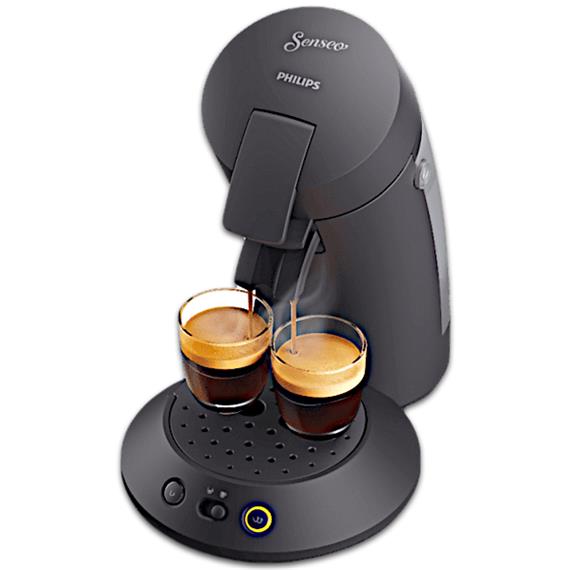 Philips CSA210/61 Original Plus Cafetera Cápsulas Negra