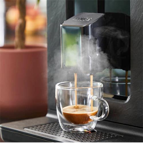 Krups EA810B70 Cafetera Superautomática Essential Picto Gris