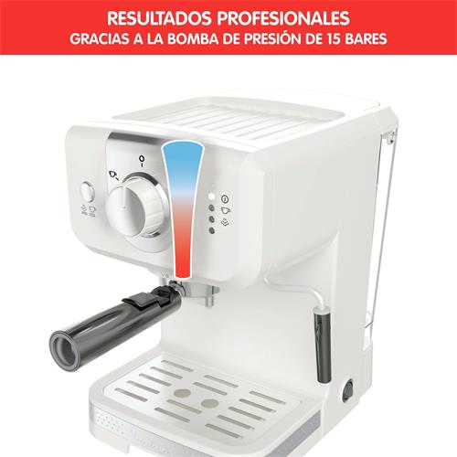 Moulinex XP330A10 Opio Soleil Cafetera Express Retro de 15 Bares