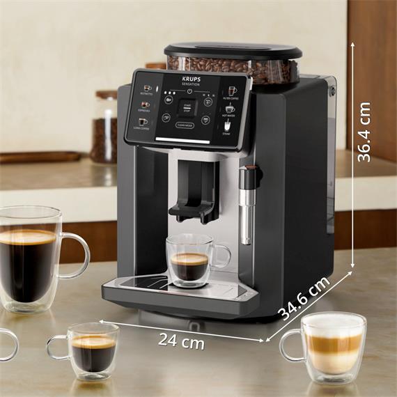 Krups EA910A10 Cafetera Superautomática 15 Bar 6 Programas
