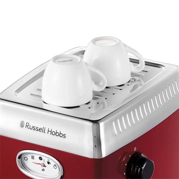 Russell Hobbs 28250-56 Cafetera Espresso 15 Bar Roja