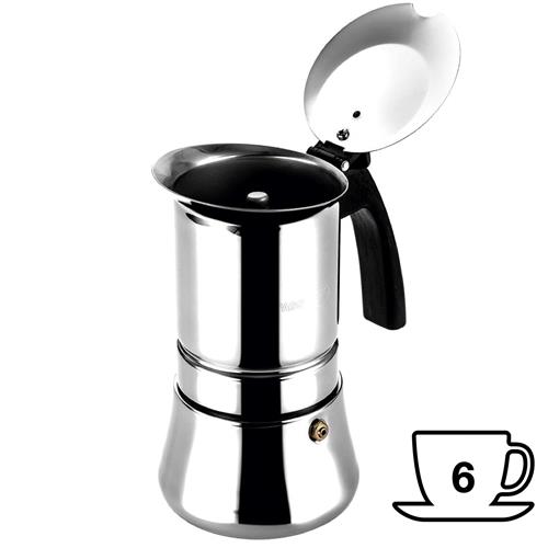 Fagor Etnica Cafetera Italiana de Acero 6 Tazas