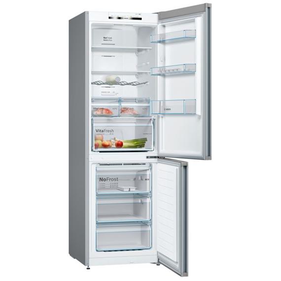 Bosch KGN36VIEA Combi 186X60 Cm Acero