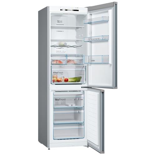 Bosch KGN36VIEA Combi 186X60 Cm Acero